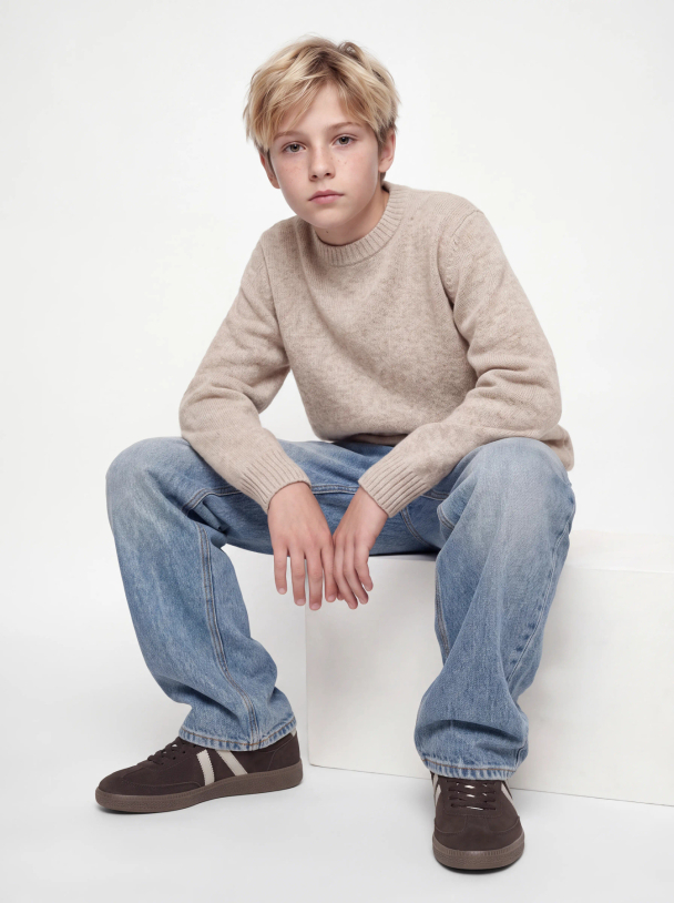 JORSOHO OLLIE KNIT CREW NECK SN JNR - Image 5