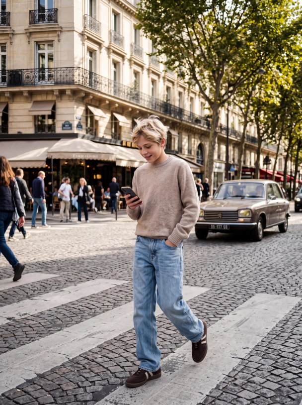 JORSOHO OLLIE KNIT CREW NECK SN JNR - Image 4