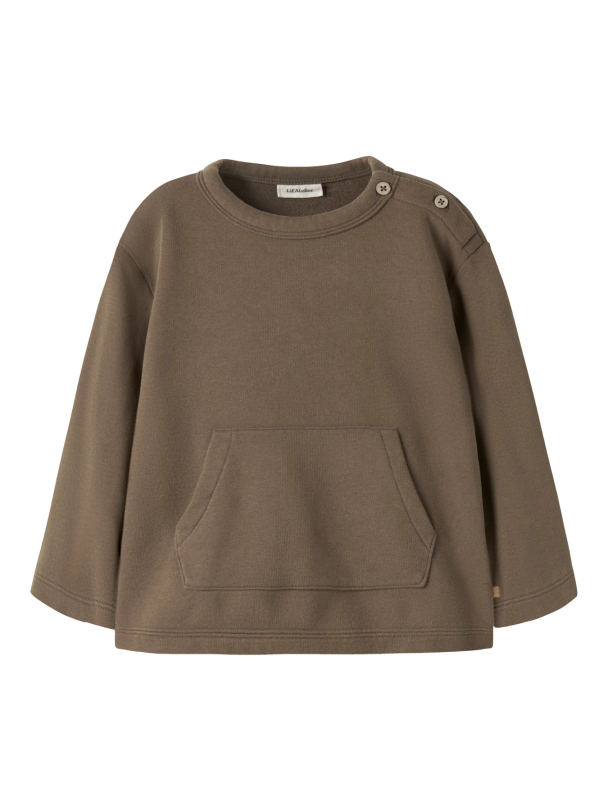 NMMILONDON REA LS LOOSE SWEAT BRU LIL - Image 1