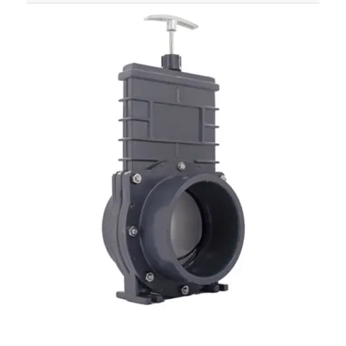 Skyveventil 110mm / stål spjell / demonterbar