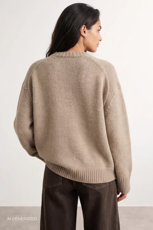Perle 1 Knit Beige
