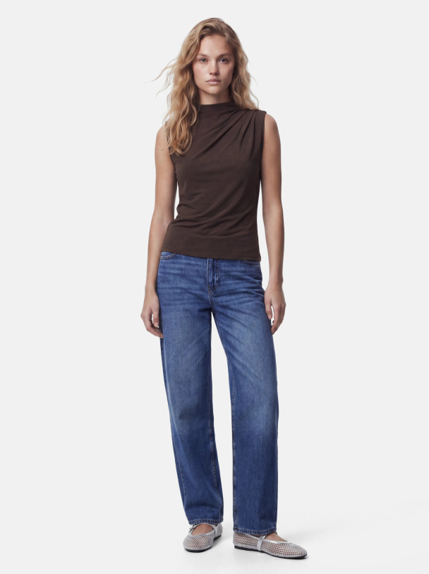 PCMADISON SL DRAPED TOP JRS NOOS BC - Image 3