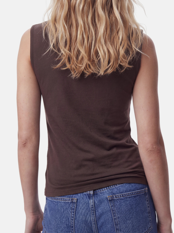 PCMADISON SL DRAPED TOP JRS NOOS BC - Image 6