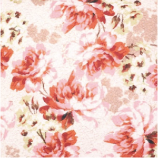 Cosmetic Bag Linen - Vintage Flowers - Image 2