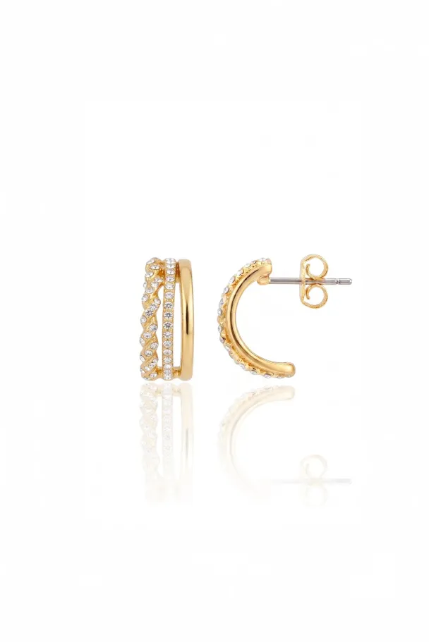 Lumina Grace Hoops - Gold  - Image 1