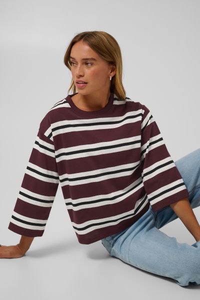 KAwinny T-skjorte Striper 