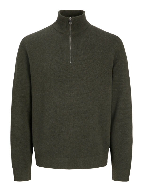 JPRMILANO STITCH KNIT HALF ZIP SN - Image 1