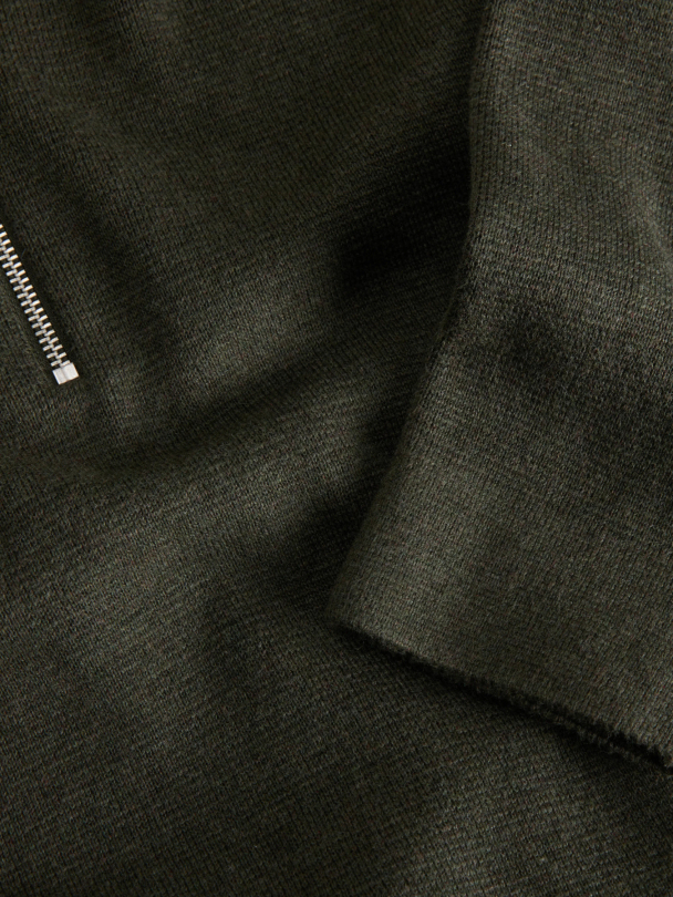 JPRMILANO STITCH KNIT HALF ZIP SN - Image 4