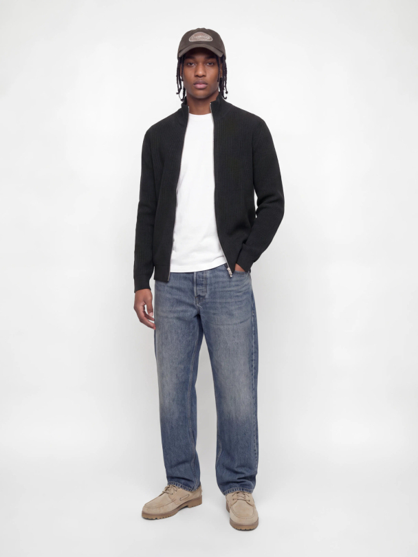 JJEPERFECT RIB KNIT FULL ZIP CARDIGAN SN - Image 2