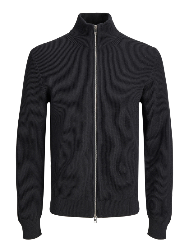 JJEPERFECT RIB KNIT FULL ZIP CARDIGAN SN - Image 1