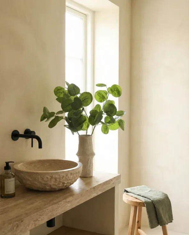 Grønne plomme Aralia blader - Image 3