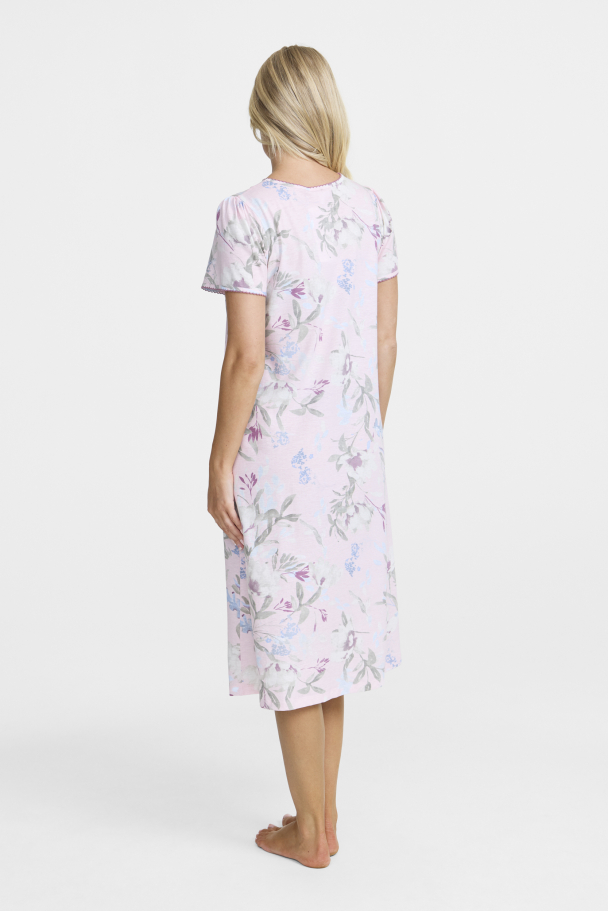 Nattkjole Kortermet 60422 Rosa - Image 2