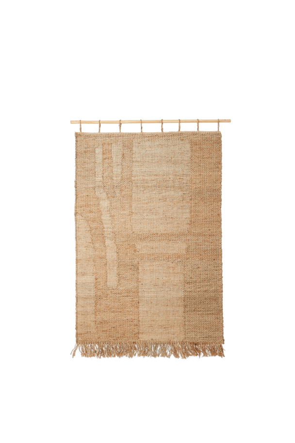 Harvest veggteppe - 50 x 100 cm - Naturfarget - Image 1