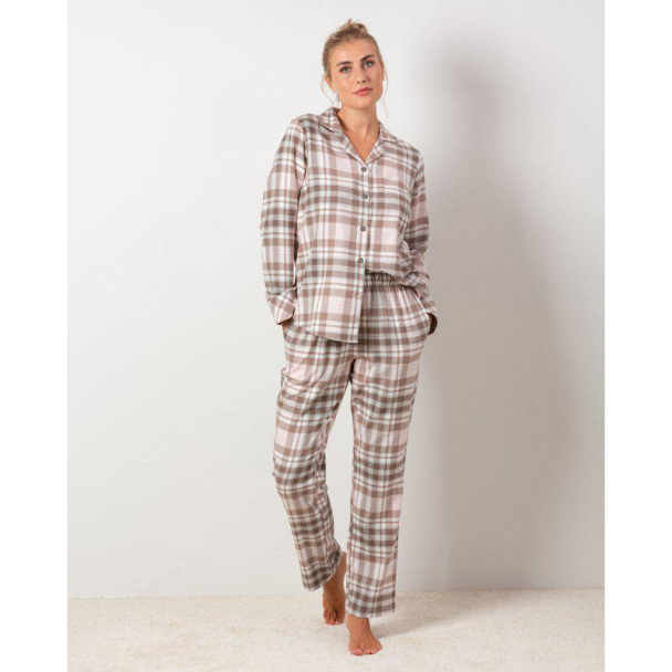 Pyjamas Flanell Ruter 66231 - Image 1