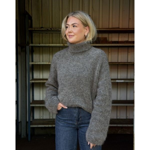 Andrea Turtleneck Sweater – Grå fra Rêve 