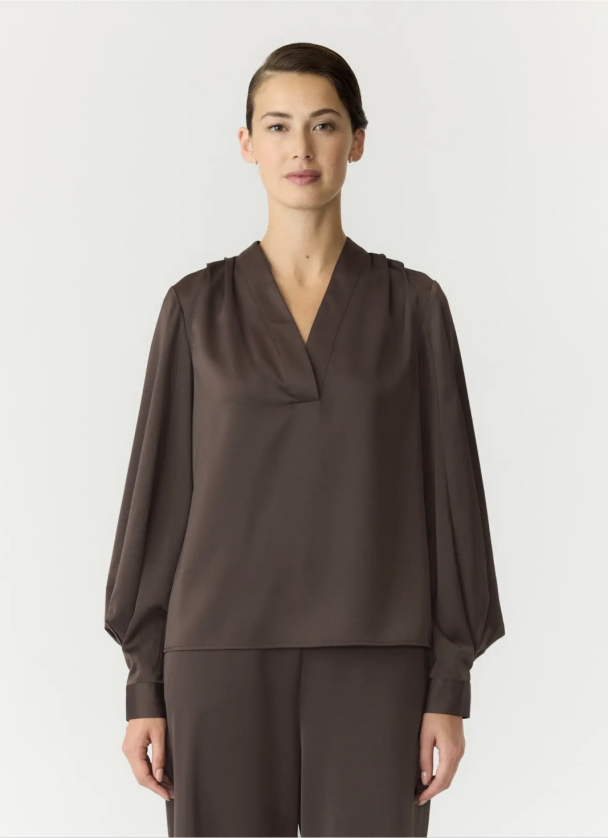 Pella Top - Chocolate Brown  - Image 1