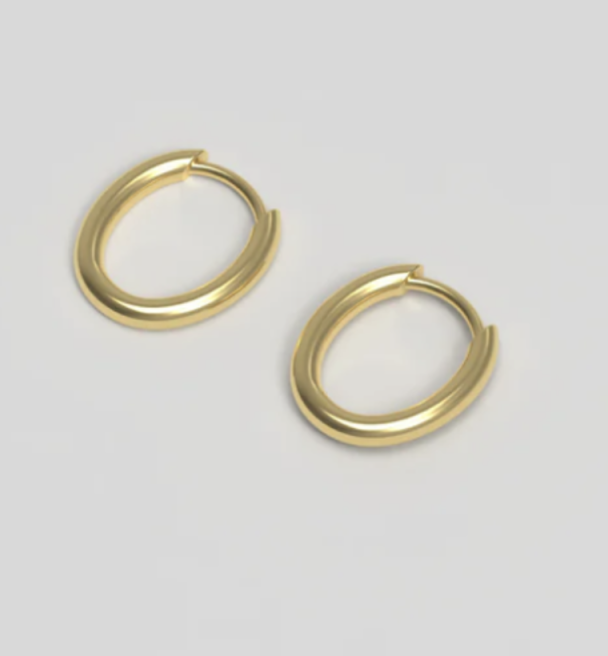 Slim Hoop Tiny - Plated - Image 1