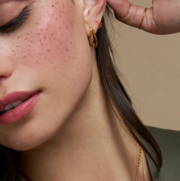 Organic Droplet  Earrings - s  - Image 2