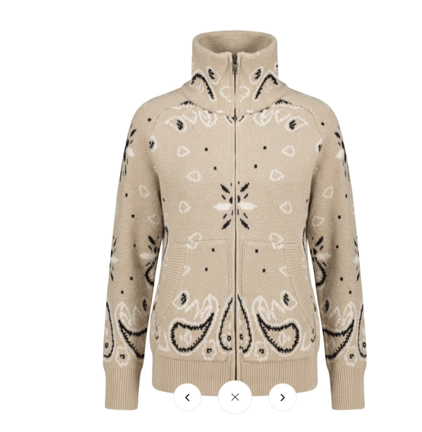 Zip Jacket Inka - Beige
