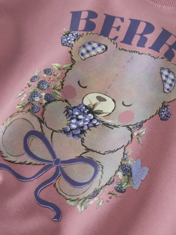 NMFonala Genser Bamse Rosa - Image 3