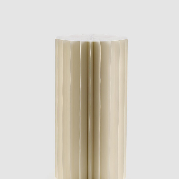 Origami dekorstativ med hylle 60 cm - Hvit