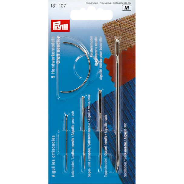 Prym Håndtverks- og hobbynåler - Sett med 5 ass.