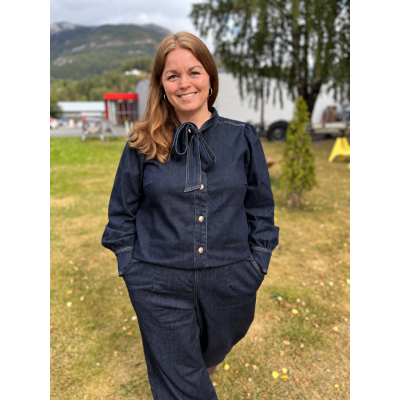 Kaffe Curve Mally denimskjorte