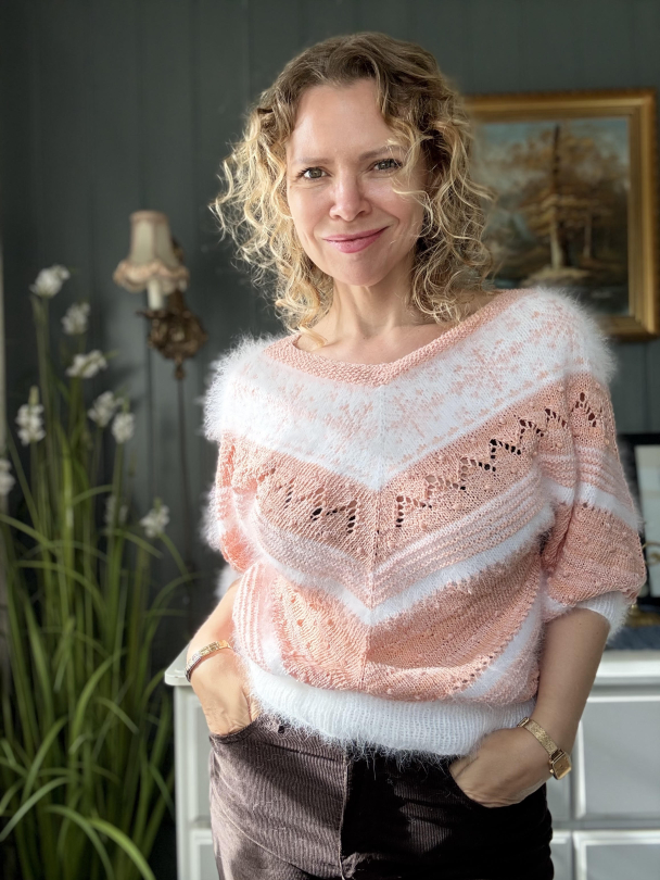 Feminin bluse - garnpakke - Image 1