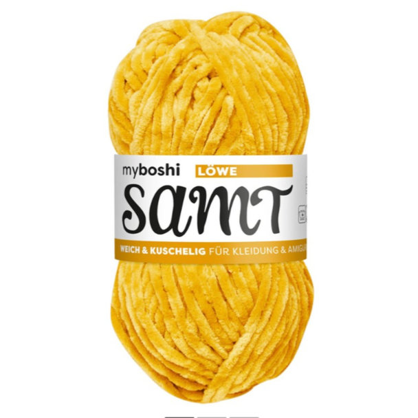 Myboshi Samt Chenillegarn 100g - 813 Lion