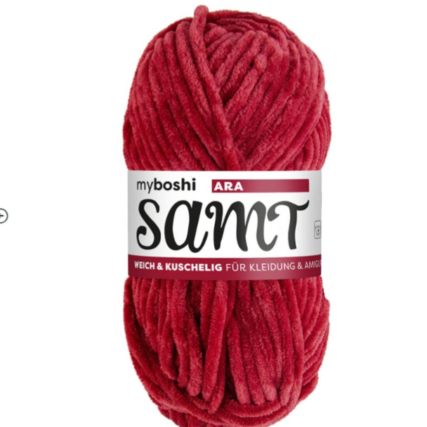 Myboshi Samt Chenillegarn 100g - 834 Parrot
