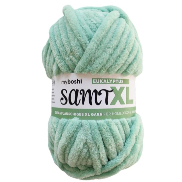 Myboshi Samt XL Chenillegarn 100g - 827 Eucalyptus