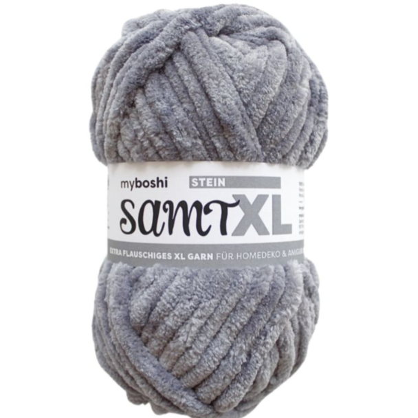 Myboshi Samt XL Chenillegarn 100g - 894 Stone