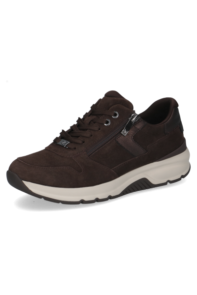 Sneaker Skinn 23723 Mørk Brun