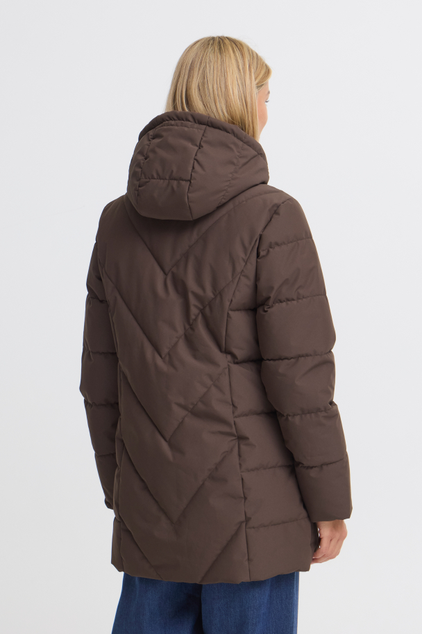 FRmaise Boblejakke Mørk Brun - Image 2