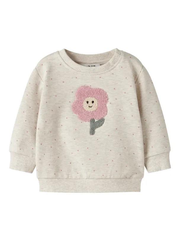 NBFLuelle genser, beige - Image 6