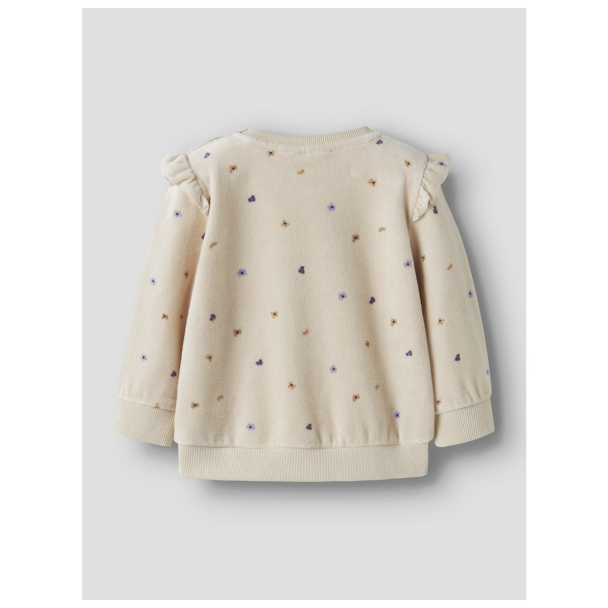 NBFNabiaya velourgenser, beige - Image 2