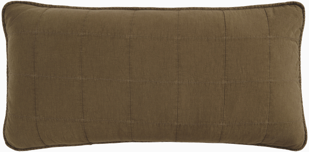 Quiltet Putetrekk til galvpute - Truffle 50 x 90 cm - Image 1