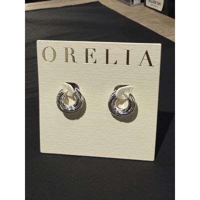 Chubby Intertwined Hoop Earrings 