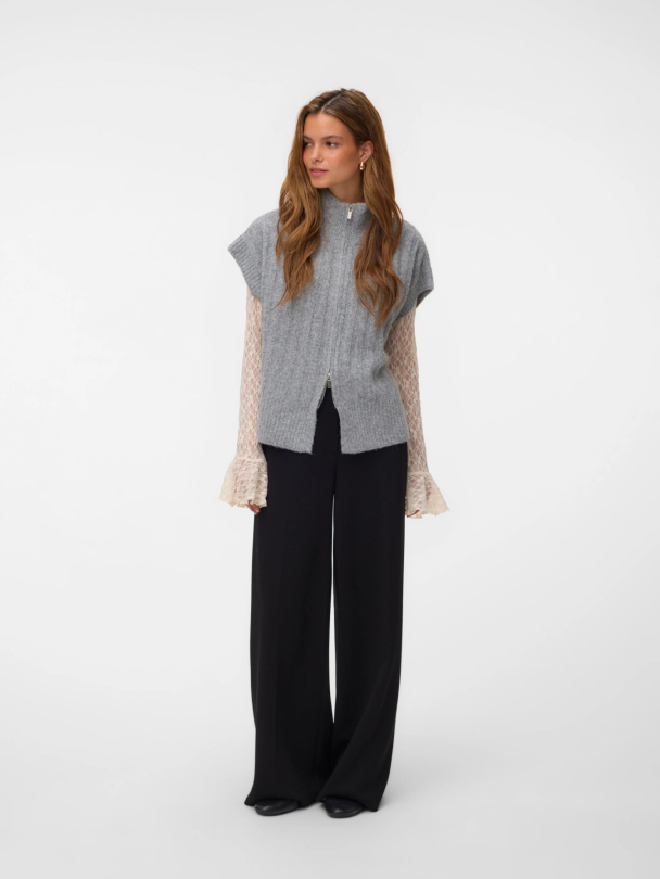VMBANG RIB SL HIGHNECK ZIPPER VEST NOOS - Image 3
