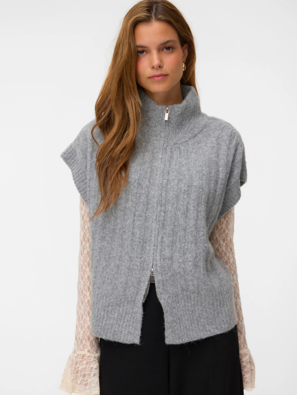 VMBANG RIB SL HIGHNECK ZIPPER VEST NOOS - Image 4