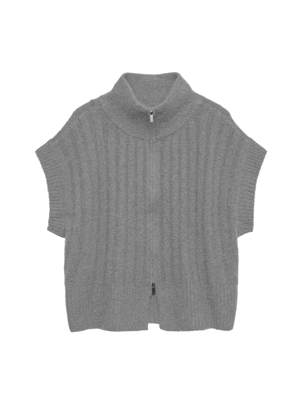 VMBANG RIB SL HIGHNECK ZIPPER VEST NOOS - Image 1