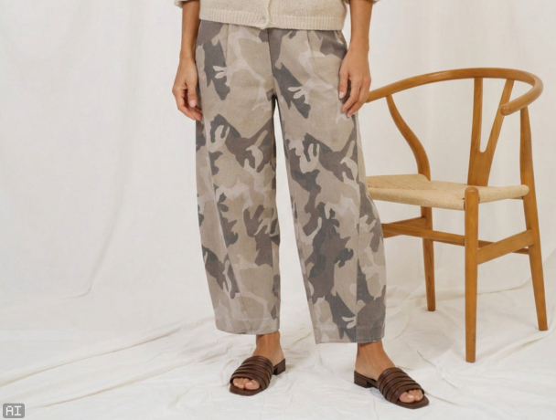 Marta Du Chateau Mdc Beryl Pants 16635Camo - Image 3