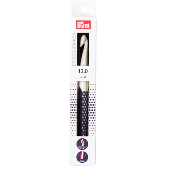 Prym Ergonomics - Heklenål - 12,0 - 18cm - Blister