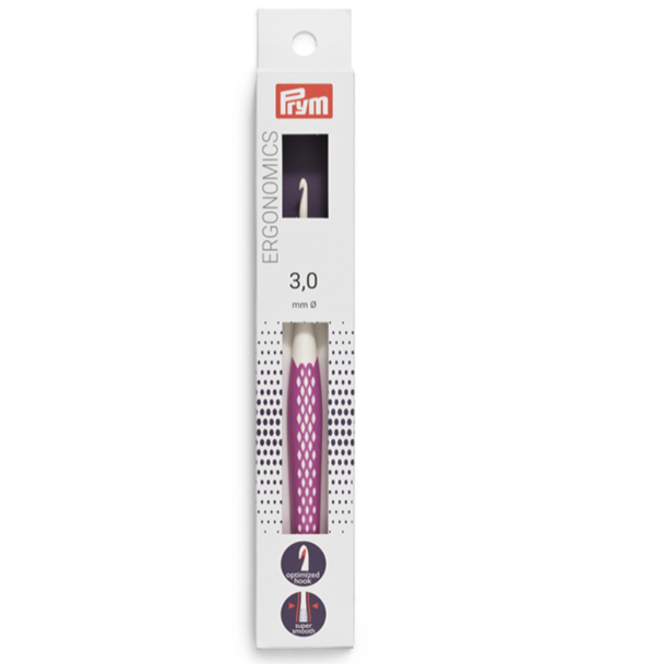 Prym Ergonomics - Heklenål - 3,0 - 16cm - Blister