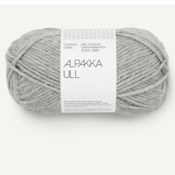 Alpakka Ull - 1042 - Grey Melange