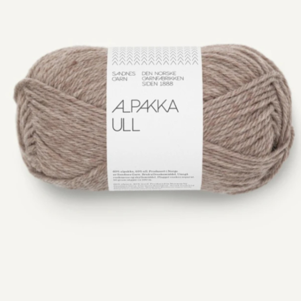 Alpakka Ull - 2650 - Beige Melange