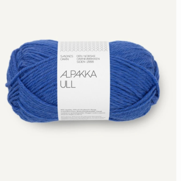 Alpakka Ull - 5845 - Dazzling Blue
