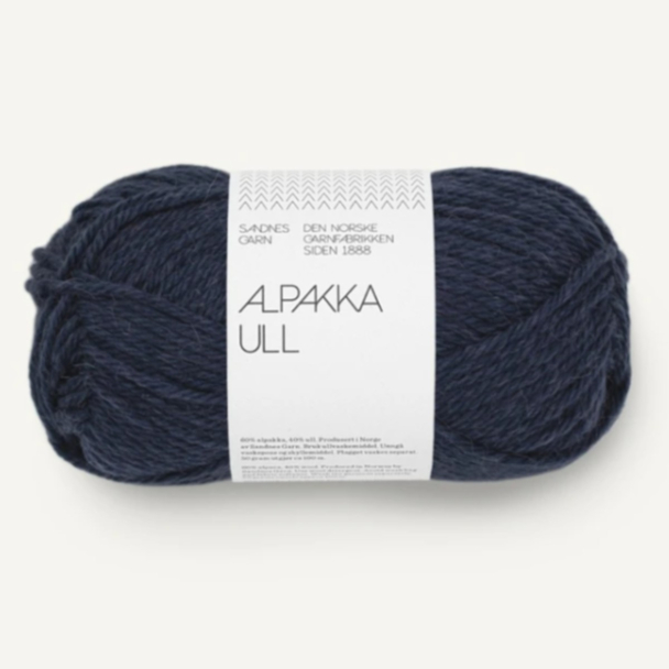 Alpakka Ull - 6081 - Midnight Blue