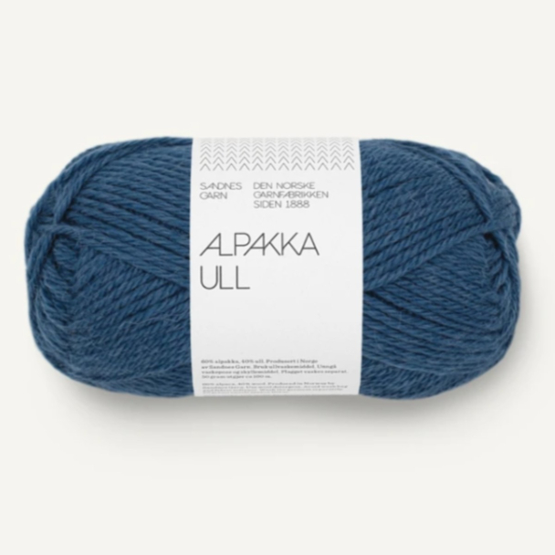 Alpakka Ull - 6364 - Blueprint