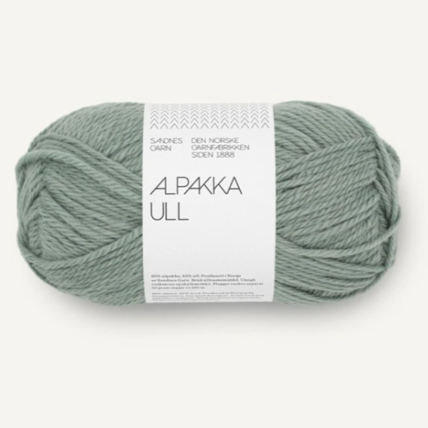 Alpakka Ull - 8051 - Eucalyptus